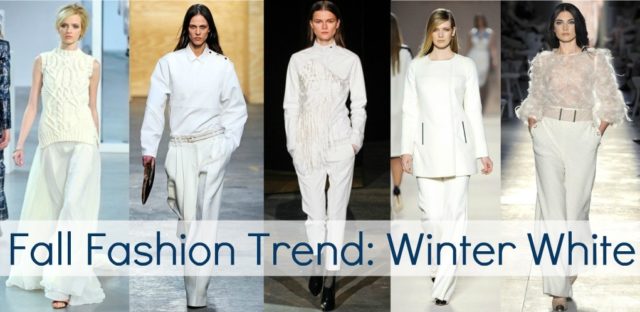 Fall 2012 Fashion Trends: What I’m Loving 1 Fall 2012 Fashion Trend Winter White