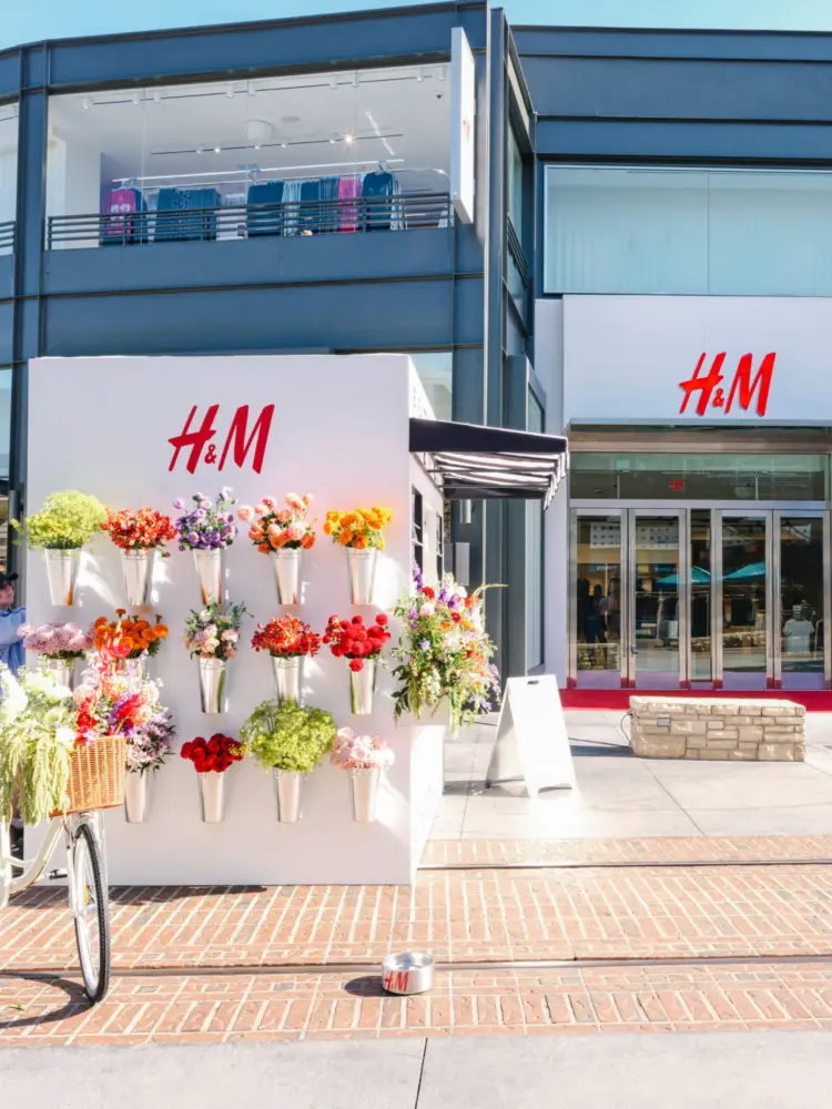 H&M The H&M flagship store at The Grove in Los Angeles, California which opened in August 2025 and is used to discuss is H&M ethical by wardrobe oxygen