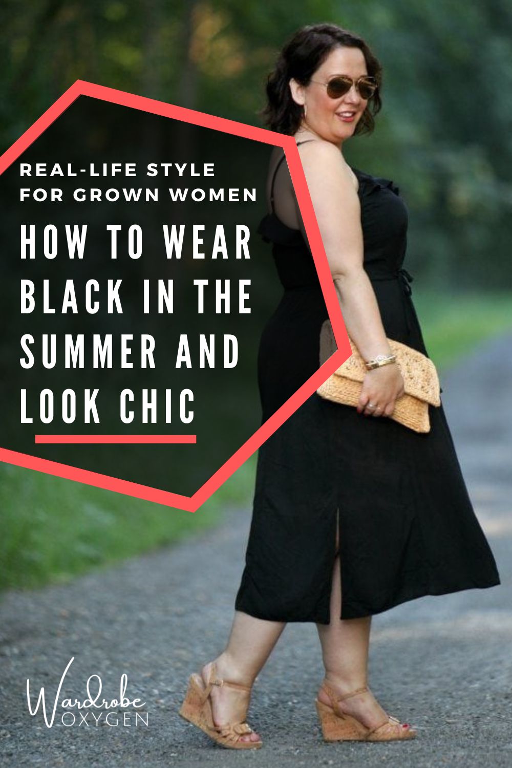how to wear black in the summer by wardrobe oxygen real life style for women over 40