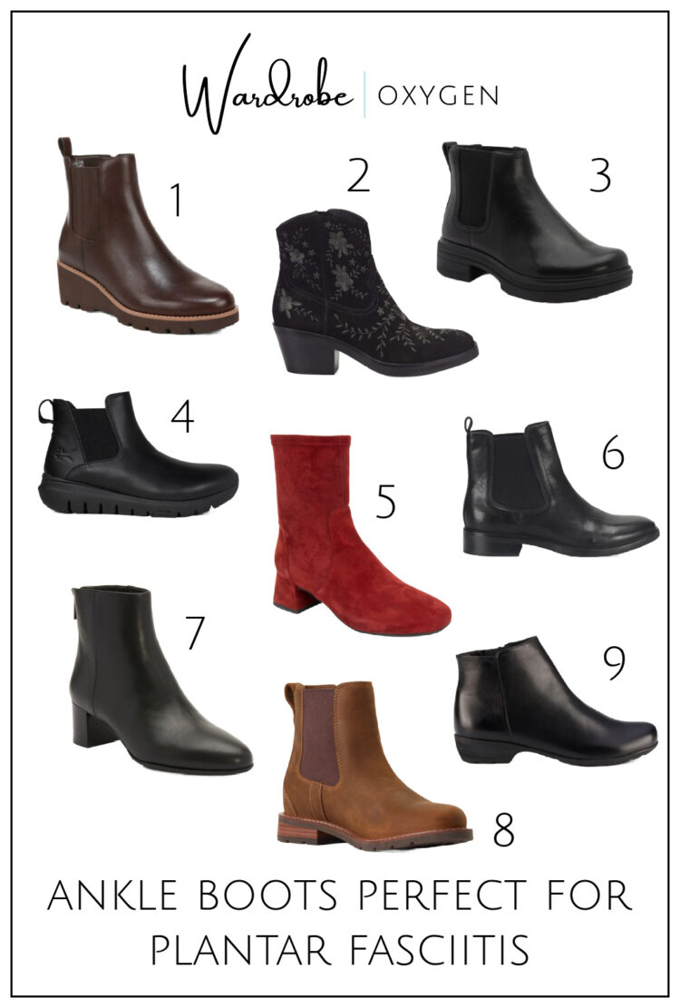 best ankle booties for plantar fasciitis