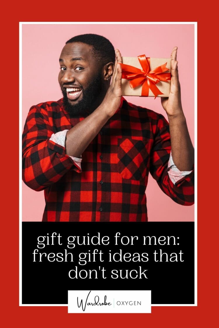 60+ Unique Gifts for Men that Don't Suck: Fresh Ideas for 2024 at Every Price 1 gift guide for men: gifts for men that don't suck with over 30 ideas at all price points.