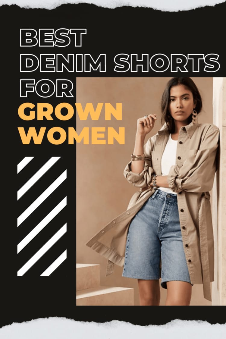 The Best Denim Shorts for Grown Women: 50+ Options, Size-Inclusive Options 1 The best denim shorts for grown women by Wardrobe Oxygen