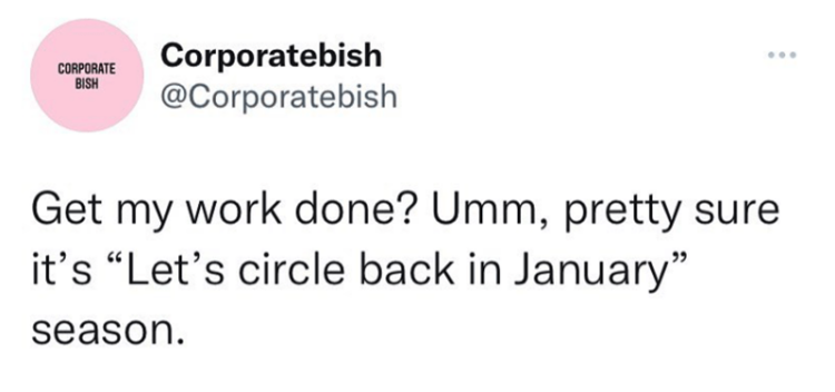 January is A Lot 1 circle back in january meme
