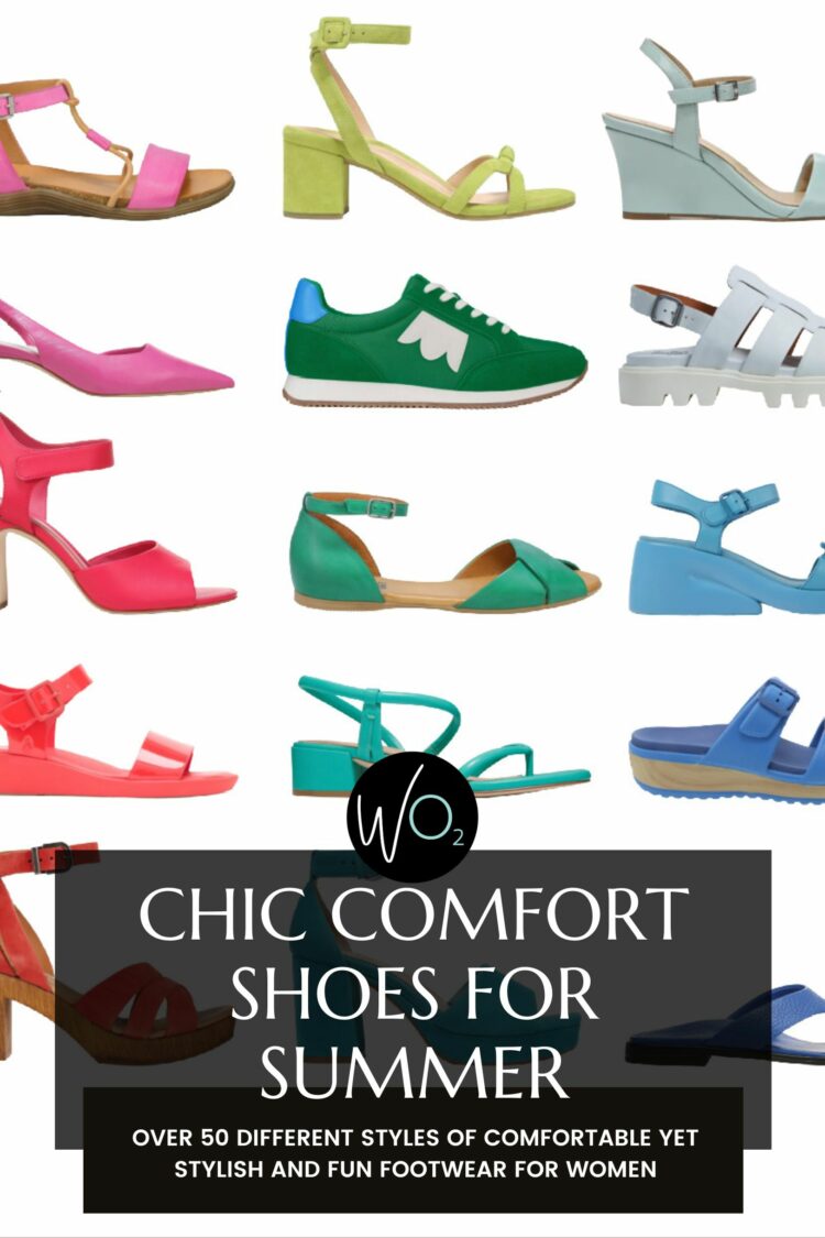 chic comfort shoes for summer chic comfort shoes for summer by Wardrobe Oxygen