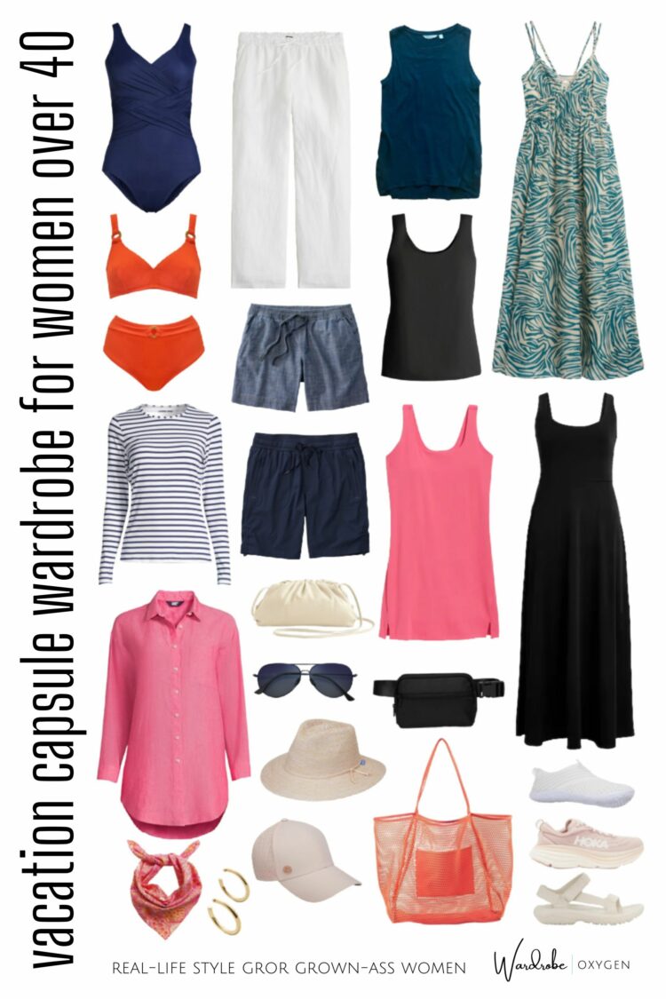 caribbean vacation capsule wardrobe for women over 40 by wardrobe oxygen