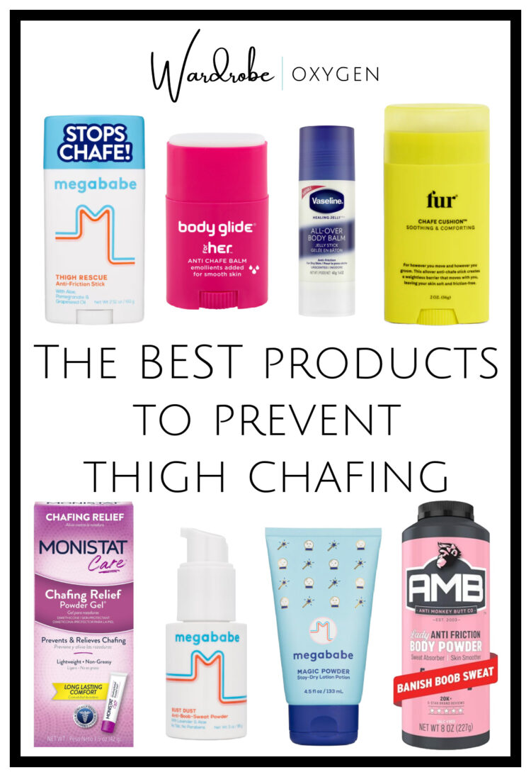 the best products to prevent thigh chafing