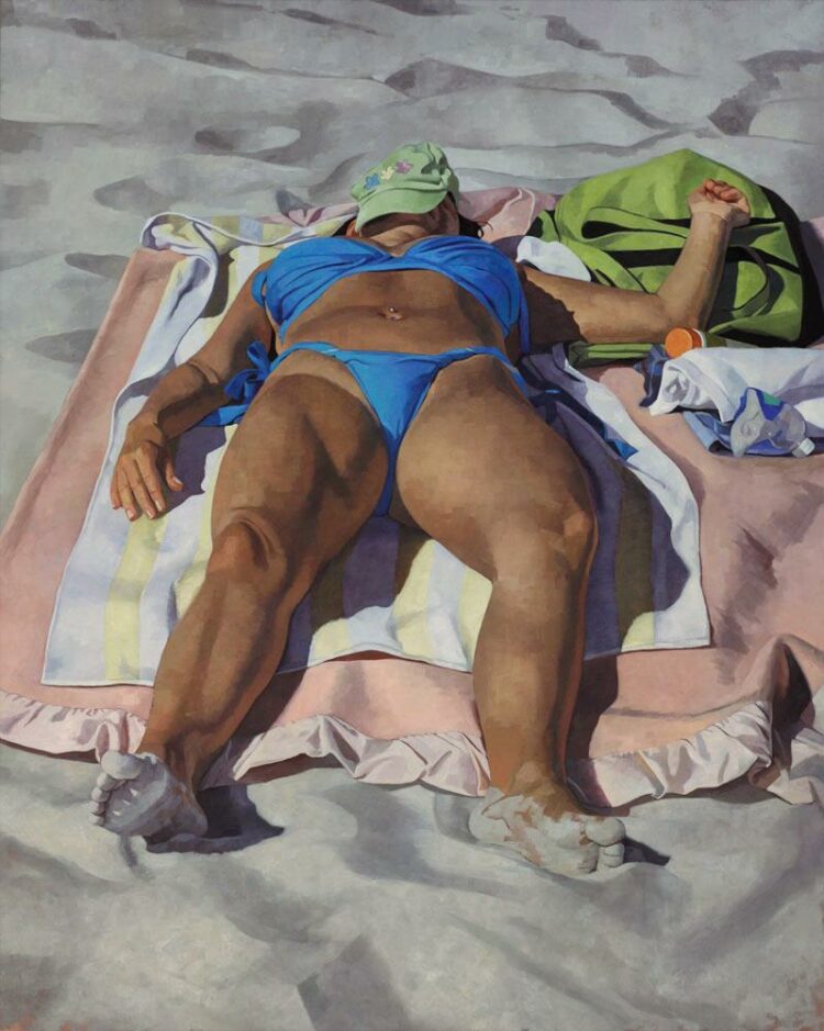 jane fisher, sun bather, 2012