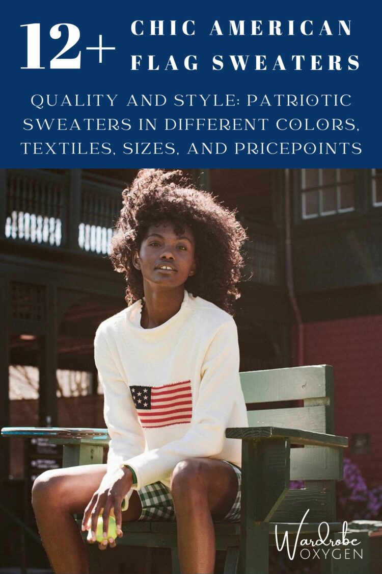Feeling Patriotic Again? 12 Chic American Flag Sweaters for Women 1 chic american flag sweaters for women