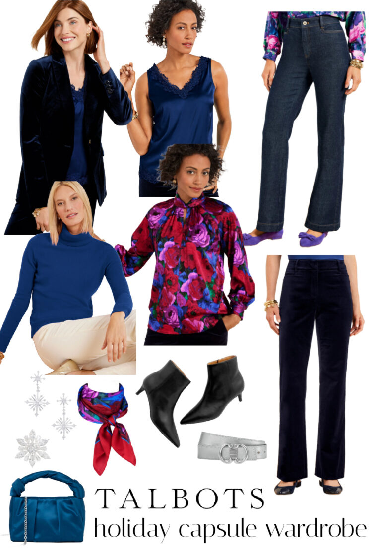 A Talbots Holiday Capsule Wardrobe 1 A Talbots Holiday Capsule Wardrobe by Alison Gary of Wardrobe Oxygen