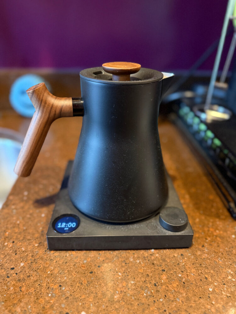 quince home goods review of fellow electric kettle