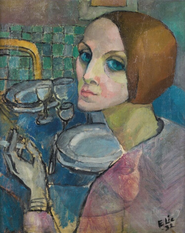 Weekend Reads for the End of March 1 Edvarda Lie, Portrait of a Woman, 1932