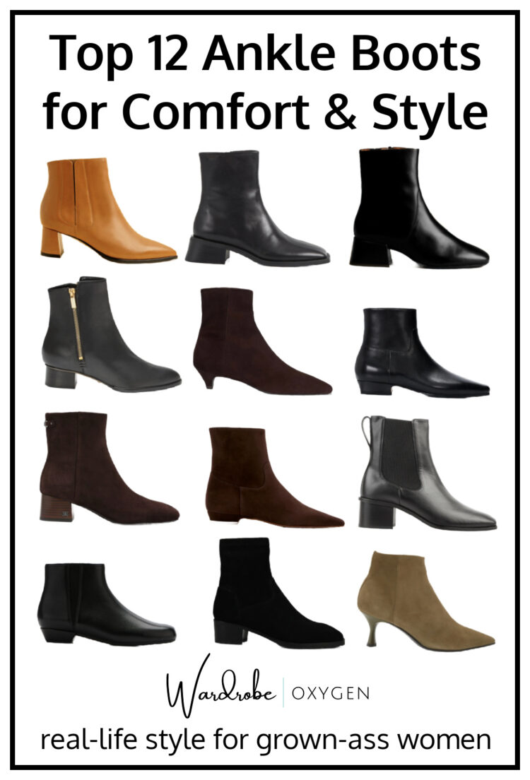 Let's Talk Work Shoes for Women 3 best boots for workplace office for women in midlife widths support comfort