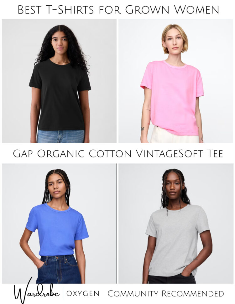 best gap tshirts for grown women