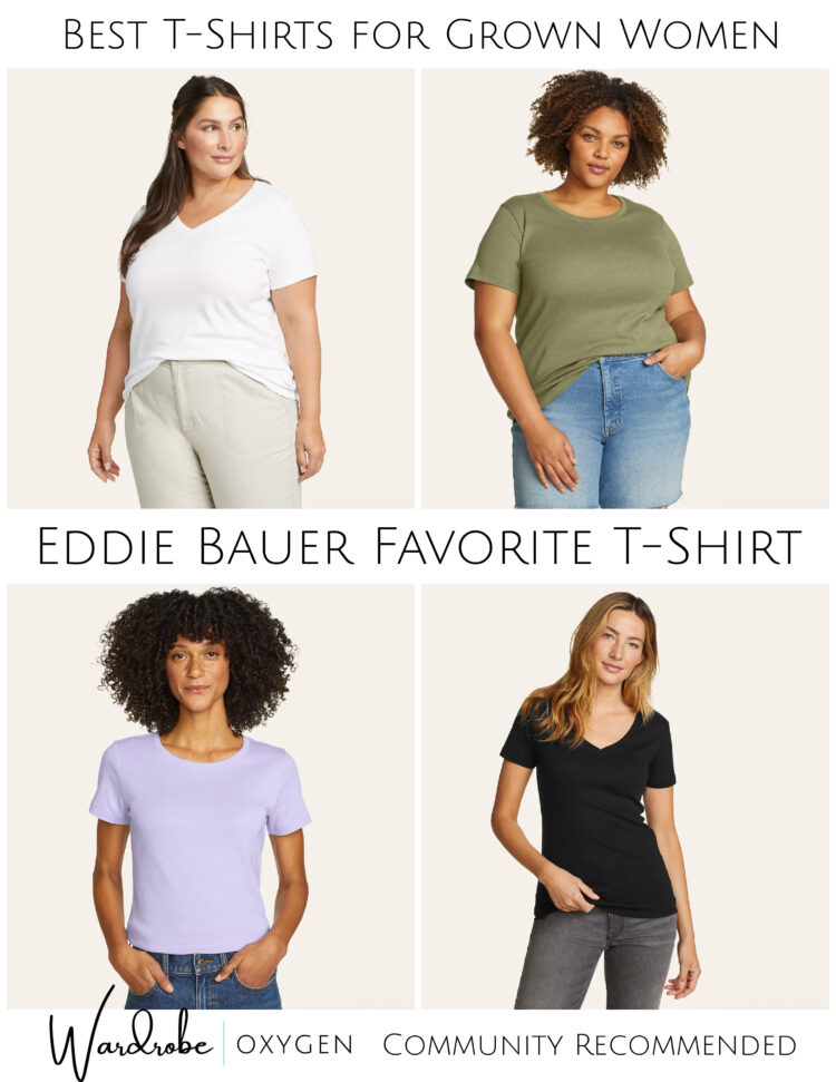 best t-shirts for grown women eddie bauer
