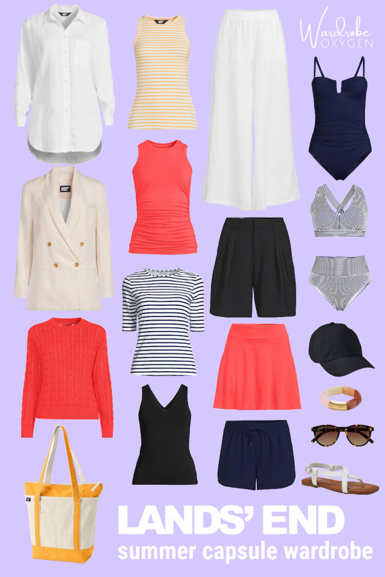 Lands' End Summer Capsule Wardrobe Lands' End Summer Capsule Wardrobe