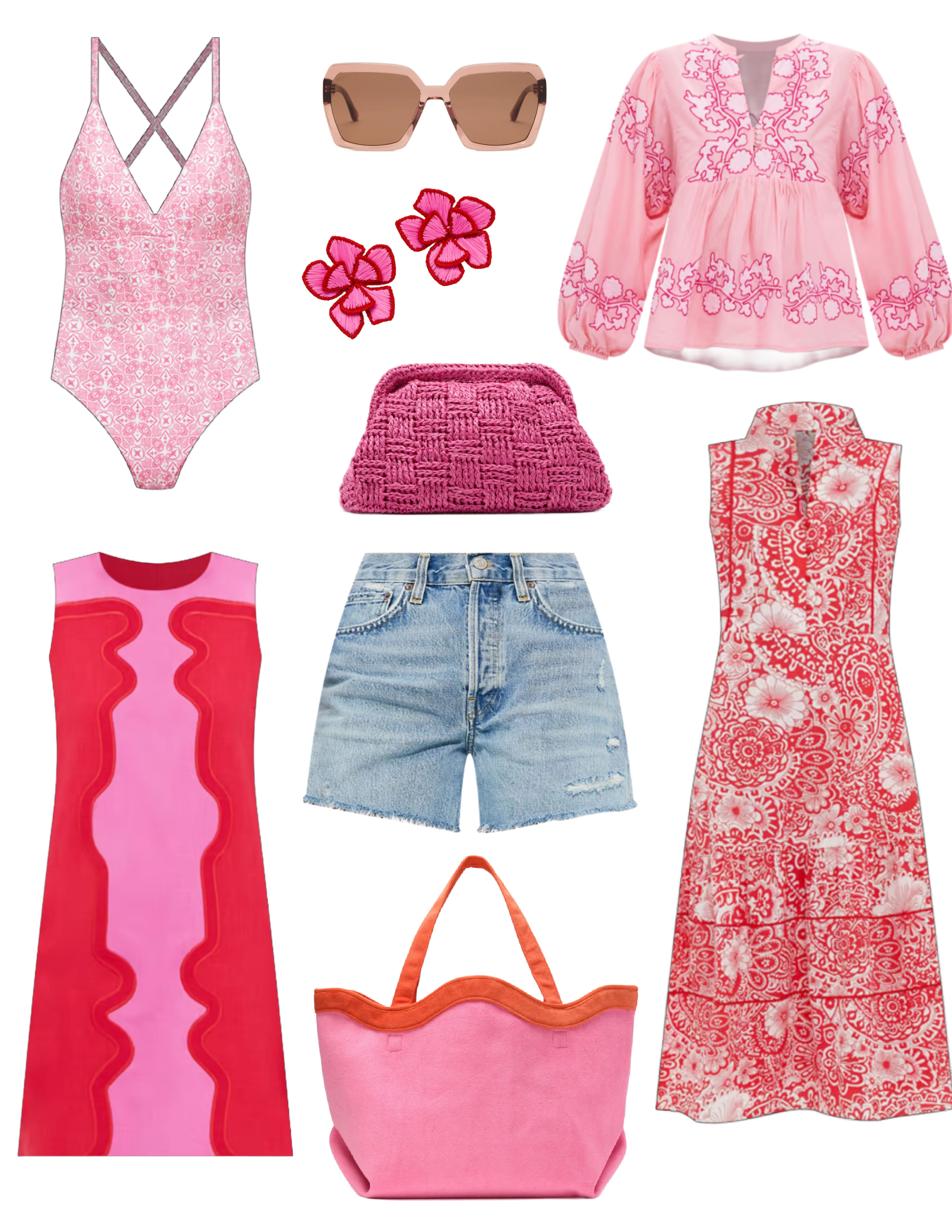 pink fashion for women over 40 from tuckernuck | Weekend Reads for the Start of May