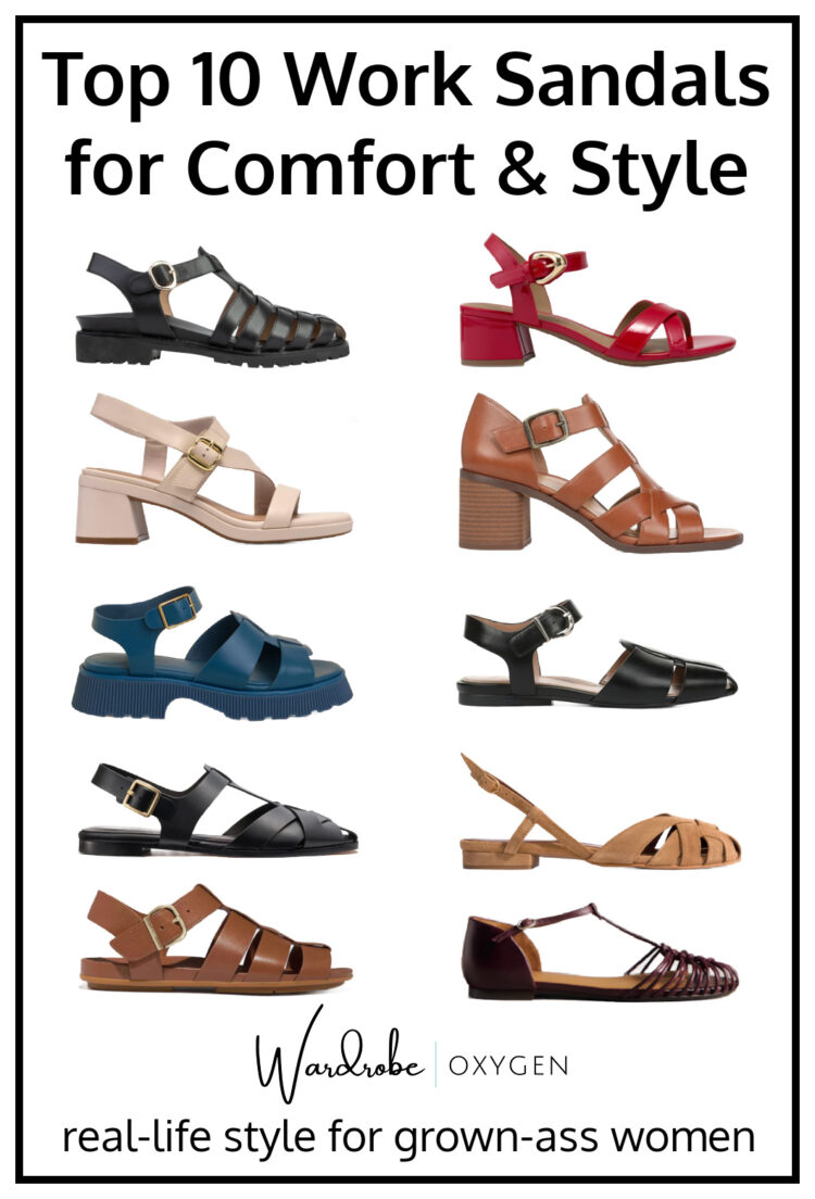 Let's Talk Work Shoes for Women 2 the best work sandals for comfort and style 2026