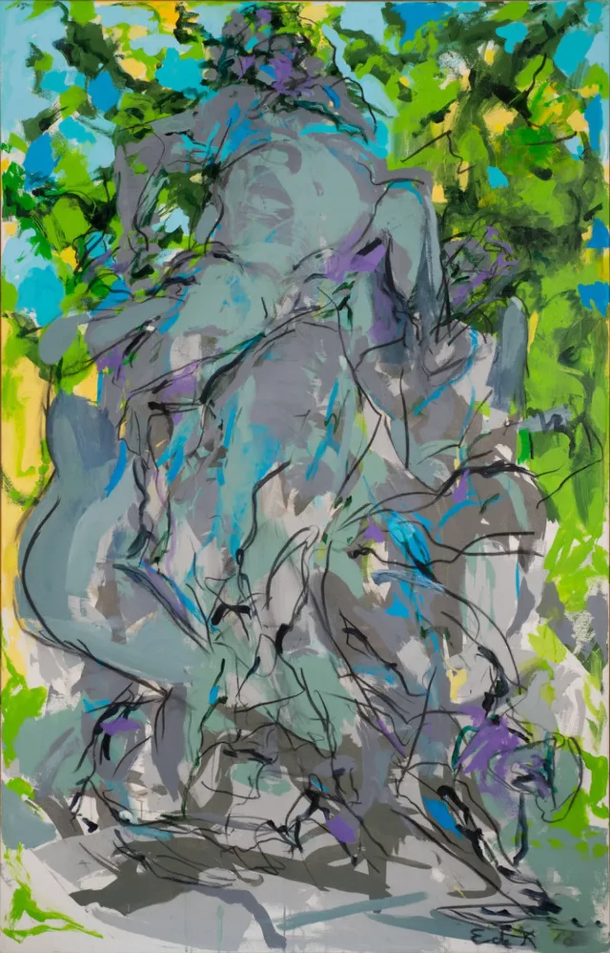 Elaine de Kooning, Bacchus #3, 1978 | Weekend Reads for No Kings Day