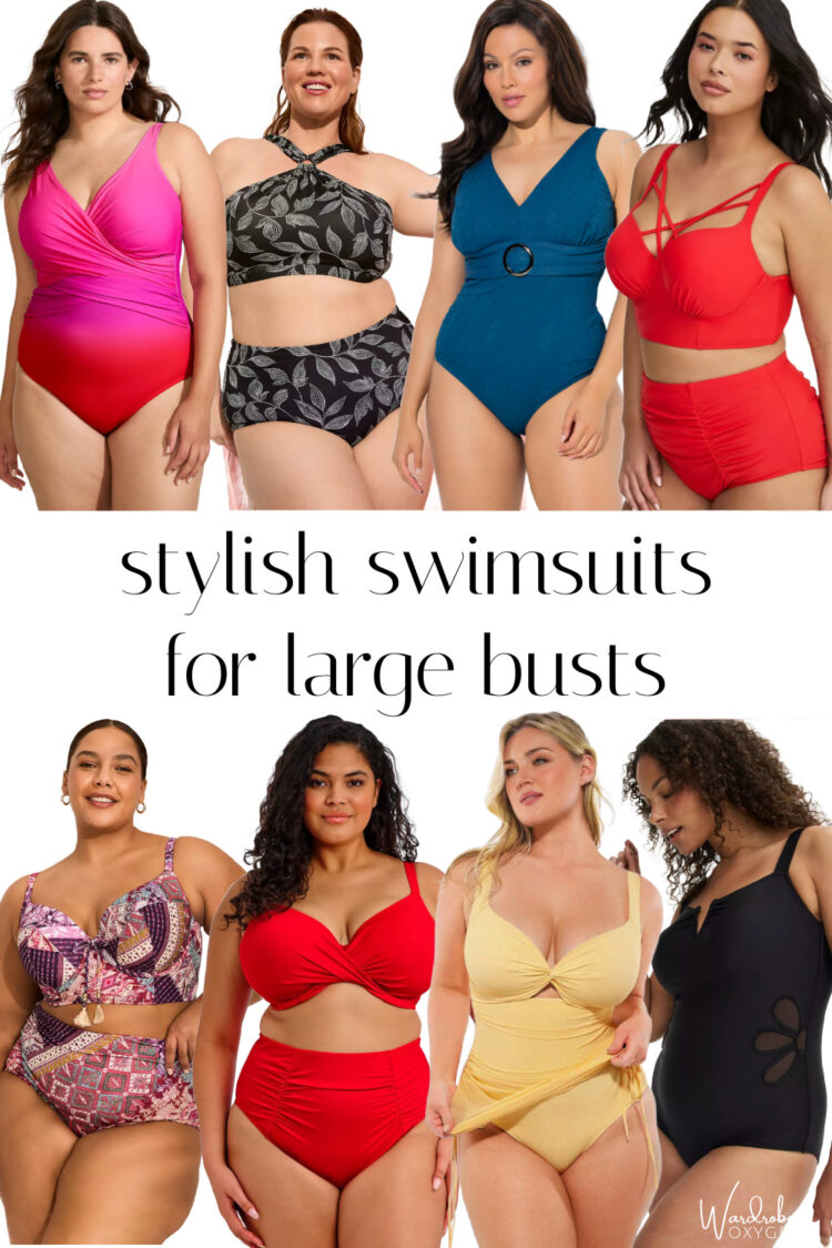 The Best Large Bust Swimsuits for Grown Women: 2026 Edition 8 the most stylish plus size swimsuits designed for large busts curated in 2026 by wardrobe oxygen
