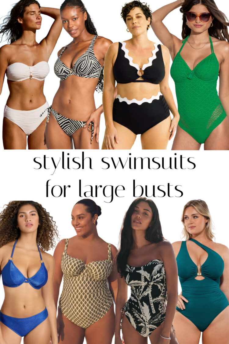The Best Large Bust Swimsuits for Grown Women: 2026 Edition 4 tips on where to shop for stylish swimsuits for large busts in 2026 by wardrobe oxygen