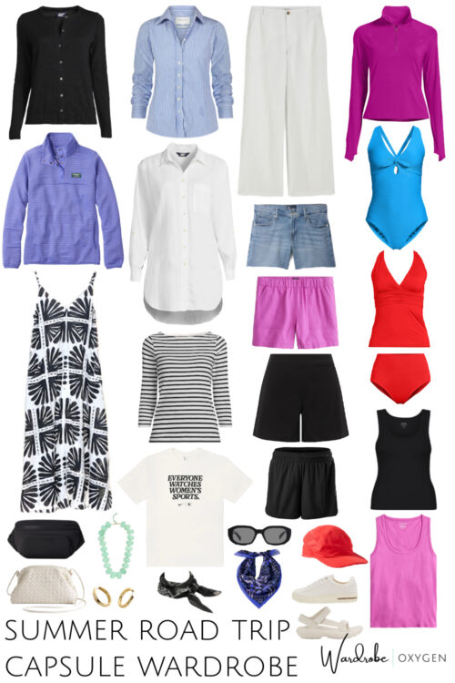 Summer Vacation Capsule Wardrobe: 1 Suitcase, 30+ Chic Looks