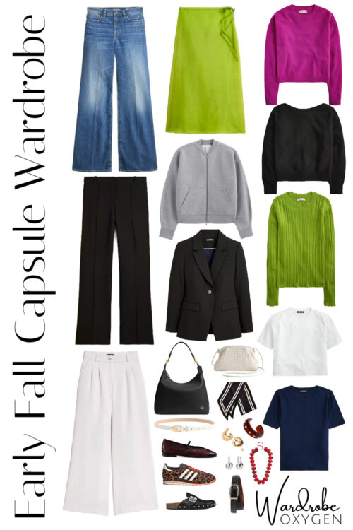 Early Fall Capsule Wardrobe Inspired by J. Crew New Arrivals