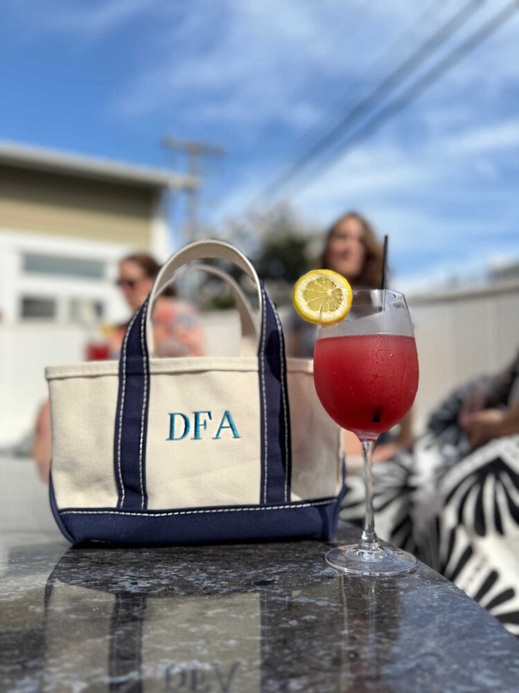 llbean monogrammed mini tote | 2025 Rehoboth Beach
