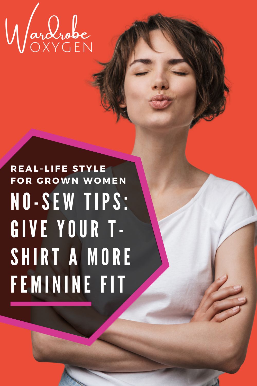 5 Easy No-sew DIY T-Shirt Modifications for a More Feminine Fit