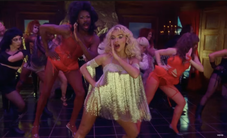 Weekend Reads for The Beginning of September for your entertainment: : sabrina carpenter tears video screenshot with coleman domingo