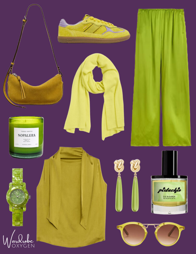 chartreuse and acid green for 2025 2026 fashion trend