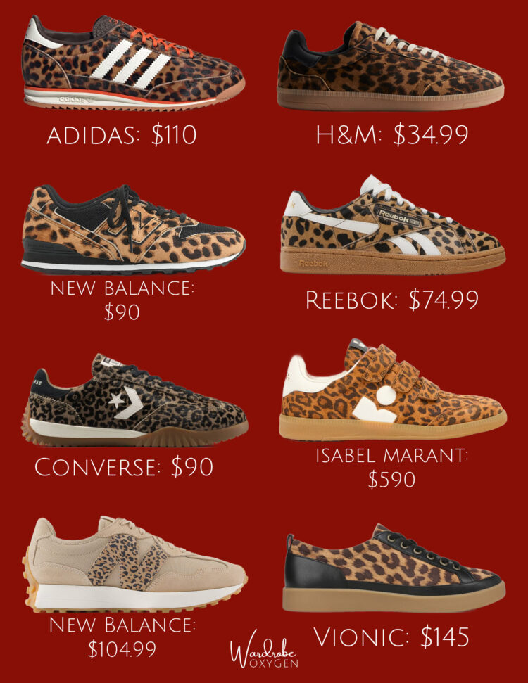 stylish leopard sneakers for fall 2025