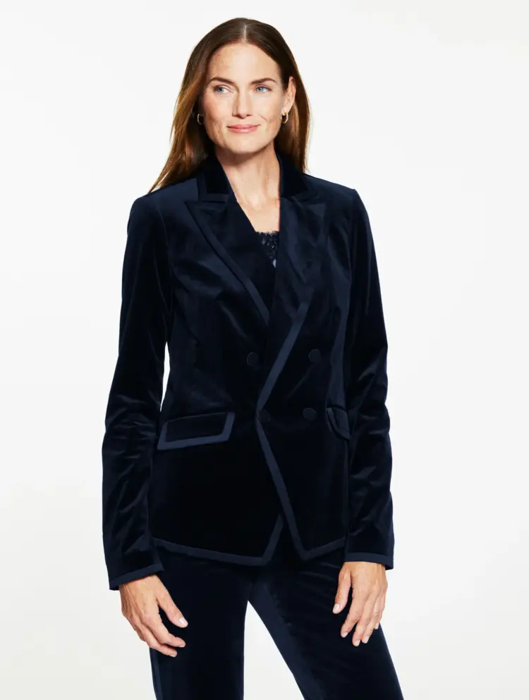 talbots velveteen pantsuit