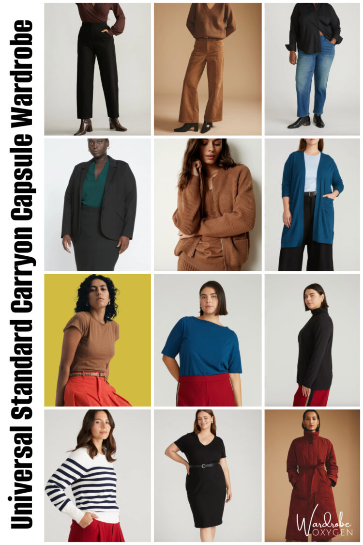 Universal Standard Style Challenge: Carryon Capsule Wardrobe 1 universal standard carryon capsule wardrobe