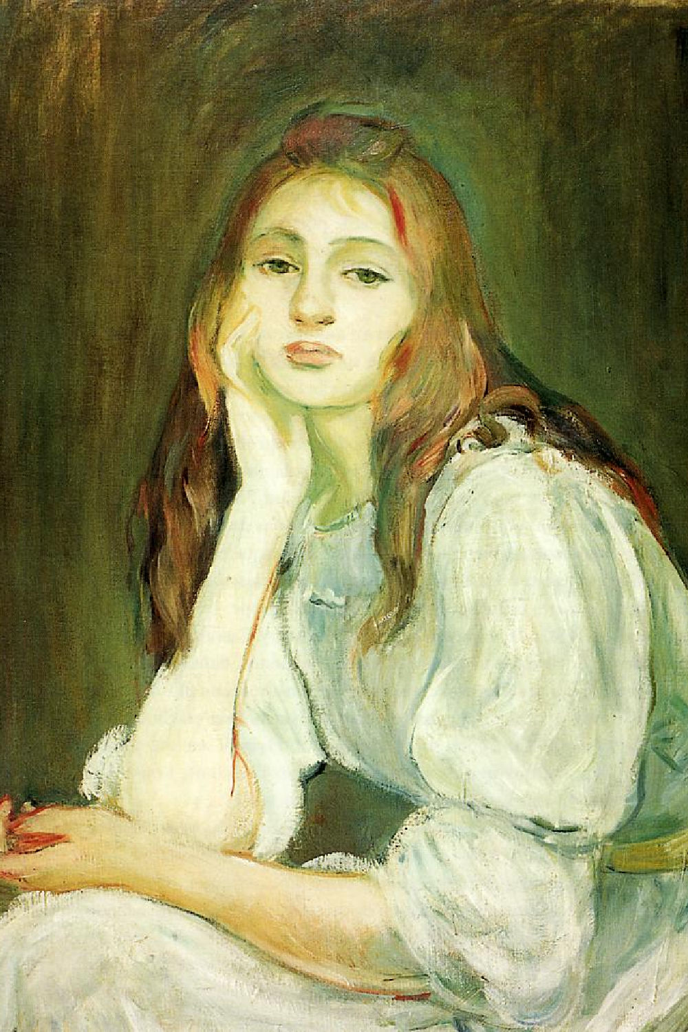 Berthe Morisot, Julie Daydreaming, 1894