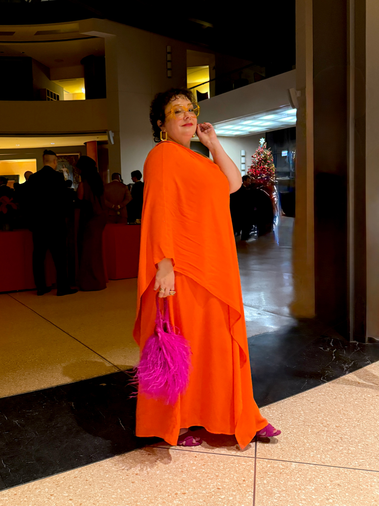 what I wore to an embassy gala as an oer 40 petite plus size woman by wardrobe oxygen