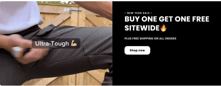 Shopping Online screenshot of the front page of true tailor website