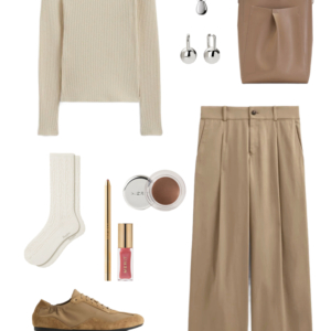 l6 Outfit from the Everlane Capsule Wardrobe 2026 by Alison Gary of Wardrobe Oxygen, and over 40 fashion blog
