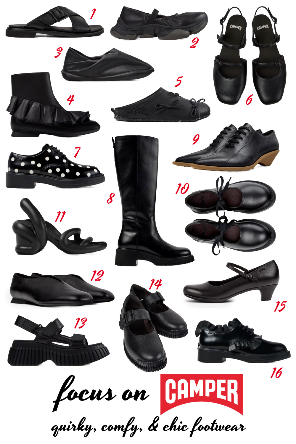 stylish styles of camper shoes for women over 40 curated by wardrobe oxygen an over 40 fashion blog