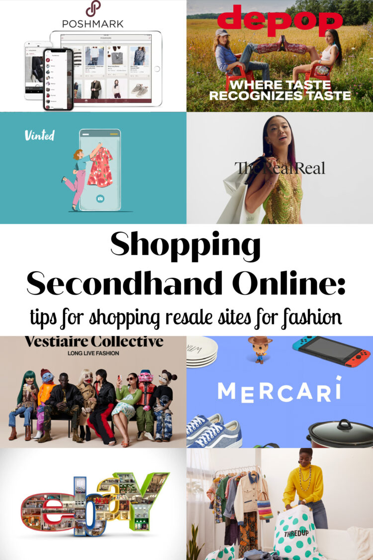 Tips for Newbies Shopping Secondhand Online 2 tips for shopping secondhand online for women over 40 by wardrobe oxygen
