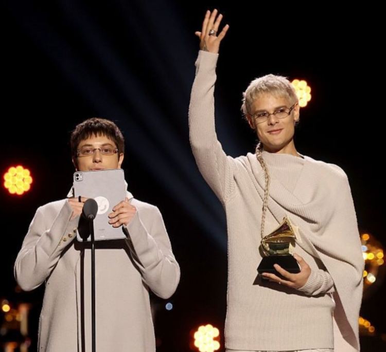 Valentine's Day Weekend Reads 6 Ca7riel & Paco Amoroso at the 2026 Grammy Awards