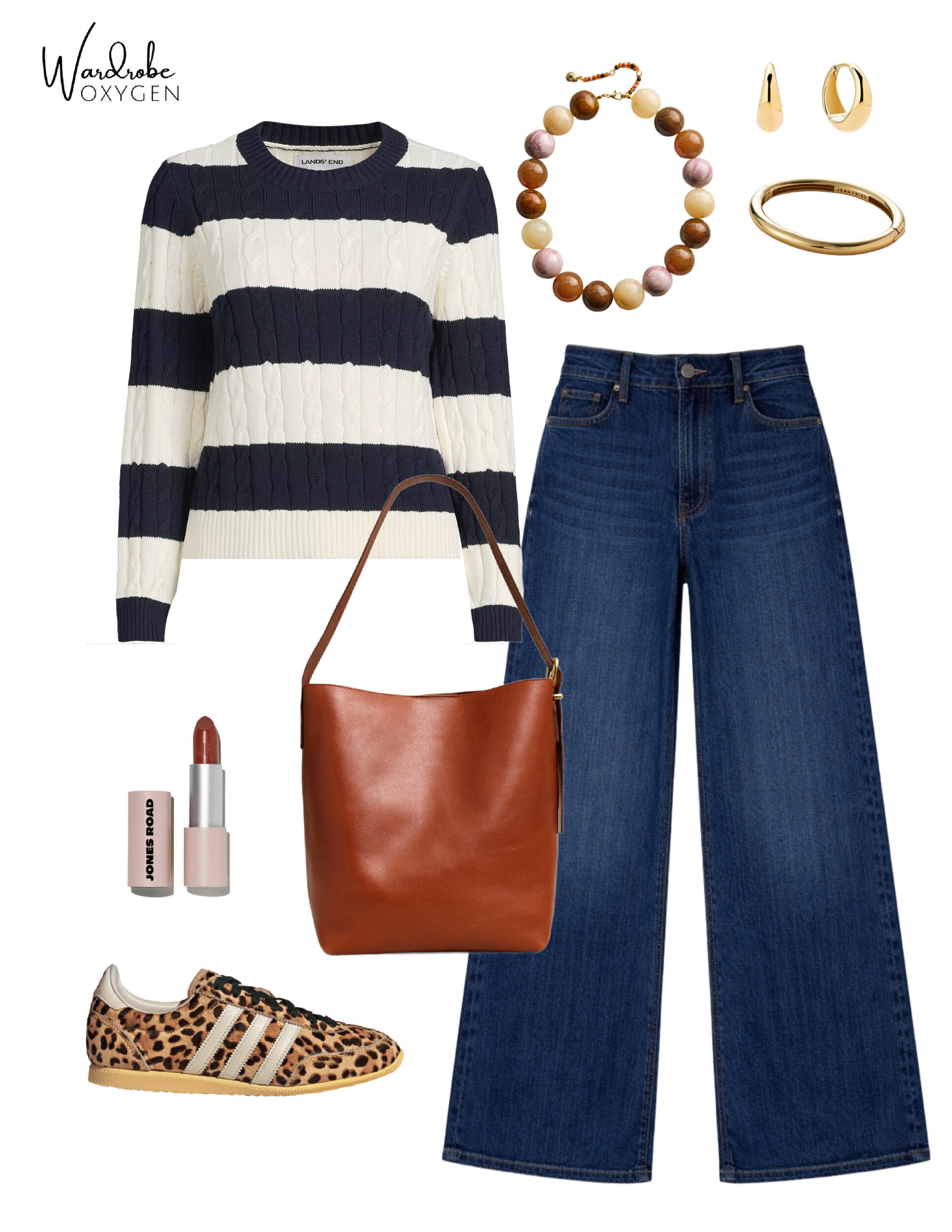 Wardrobe Oxygen | Real-Life Style Advice for Women Over 40 | Alison Gary 39 how to style trouser jeans with sneakers consider a shorter or tucked in top and low profile sneakers like the adidas tokyo