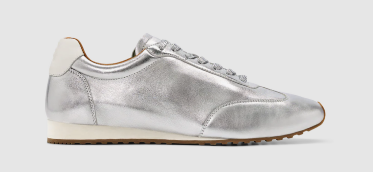 Chic Wide Width Comfort Sneakers for Women for 2026 20 Bared Footwear Gavia wide toebox sneaker in silver