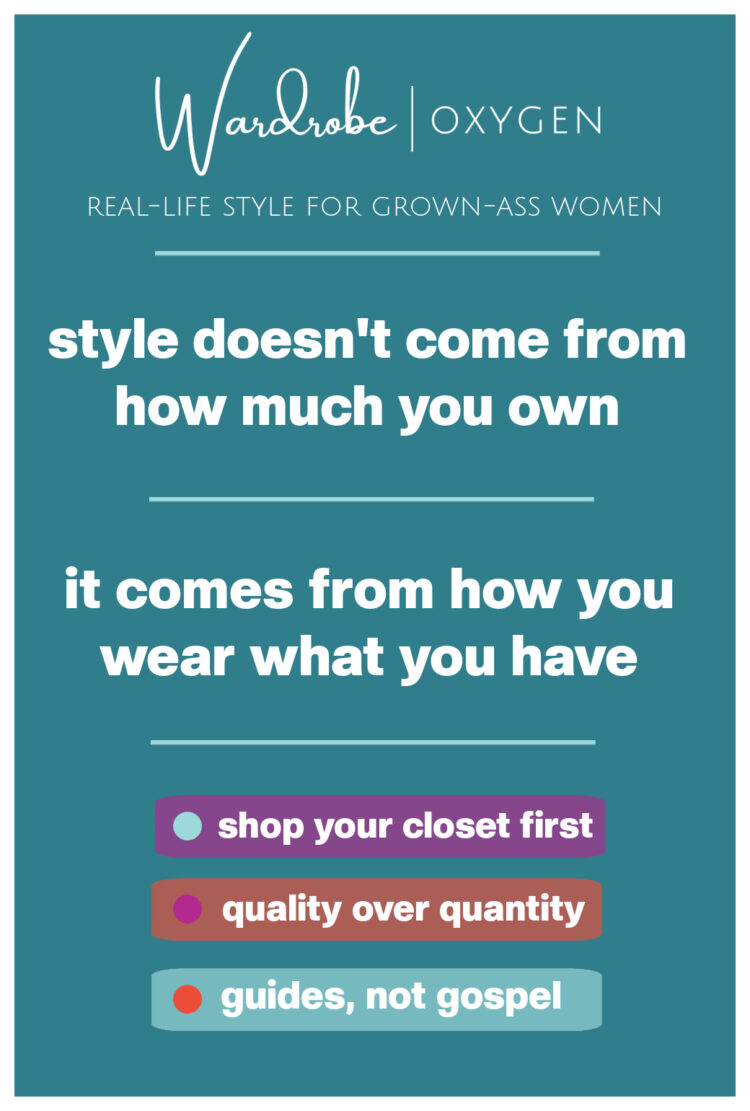 How To Create a Capsule Wardrobe 1 capsule wardrobe advice from wardrobe oxygen